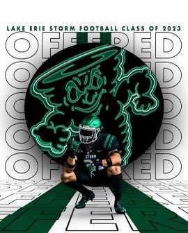 Blessed to receive my first offer! <a href="/LakeErieFB/">Lake Erie Storm Football</a> <a href="/CoachVThompson/">Vance Thompson</a> <a href="/Tallmadge_FB/">Tallmadge HS Football</a> #RageOn