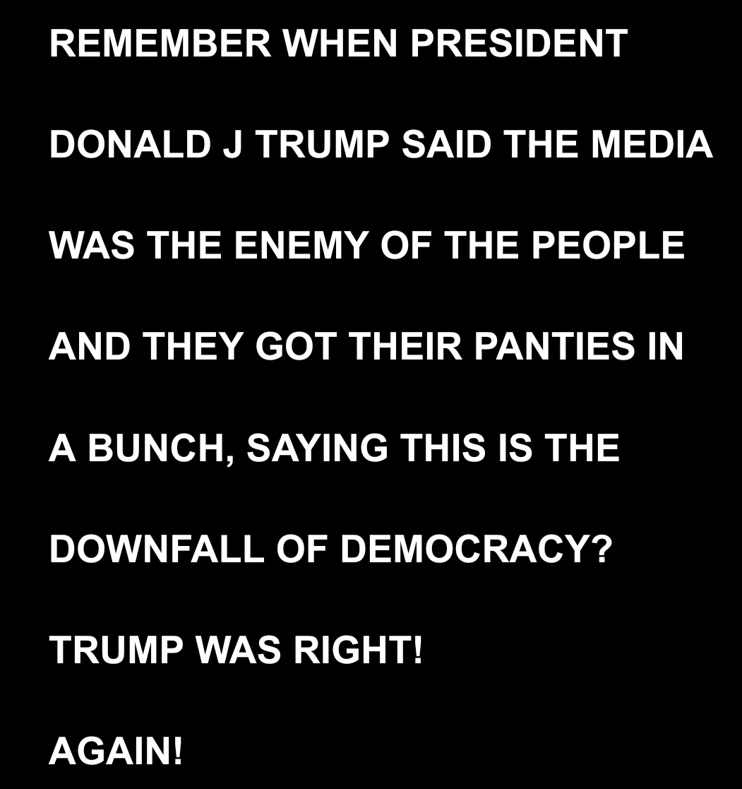 Trump was Right! Again! 👇🇺🇸👇🇺🇸👇🇺🇸👇