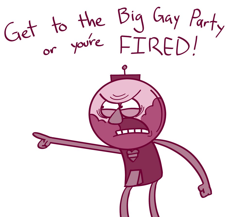 RT @plasticrarity: I want to go to the big gay party https://t.co/nKjopgiJpn