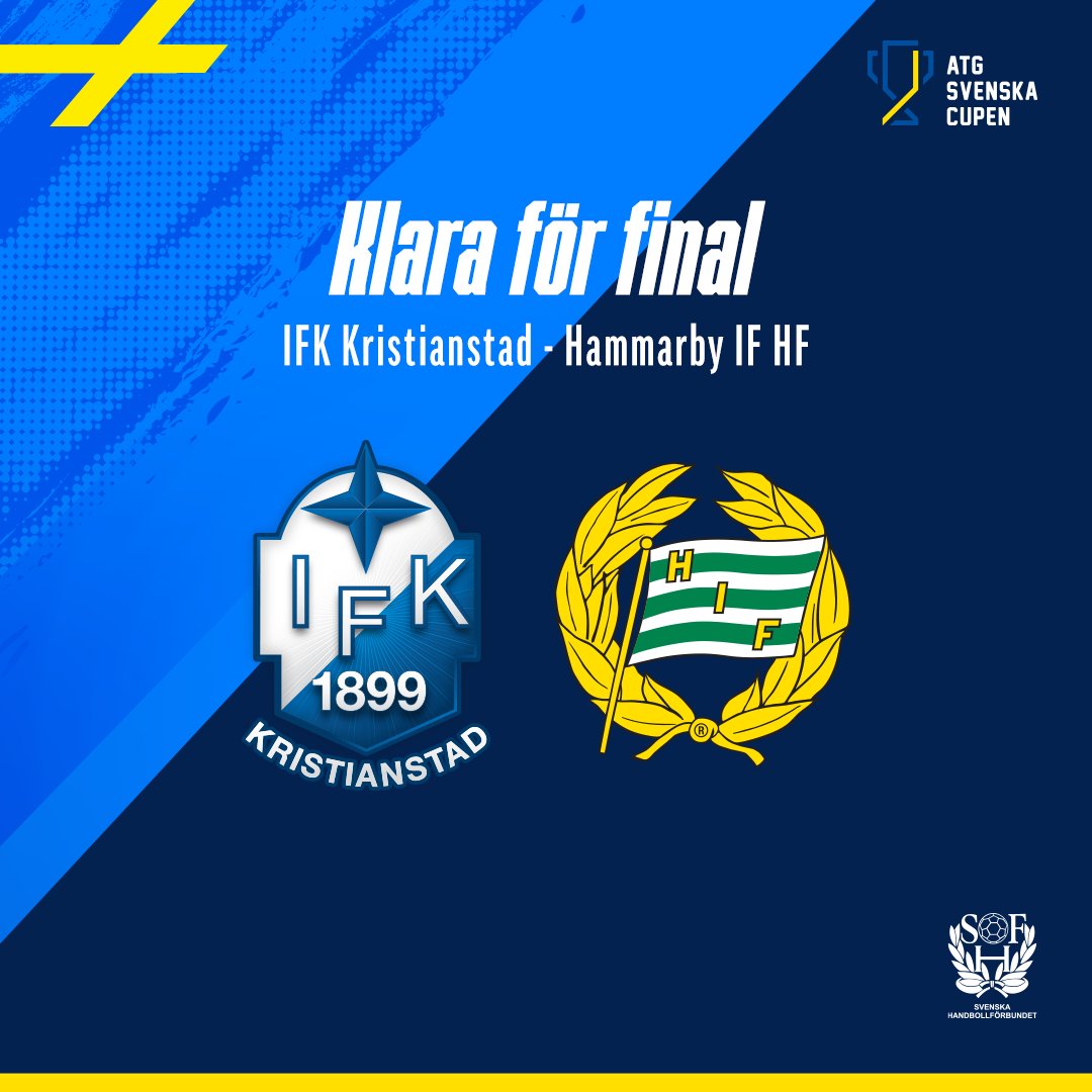Svensk handboll on Twitter "🏆 Finalklart i ATG Svenska cupen! Efter