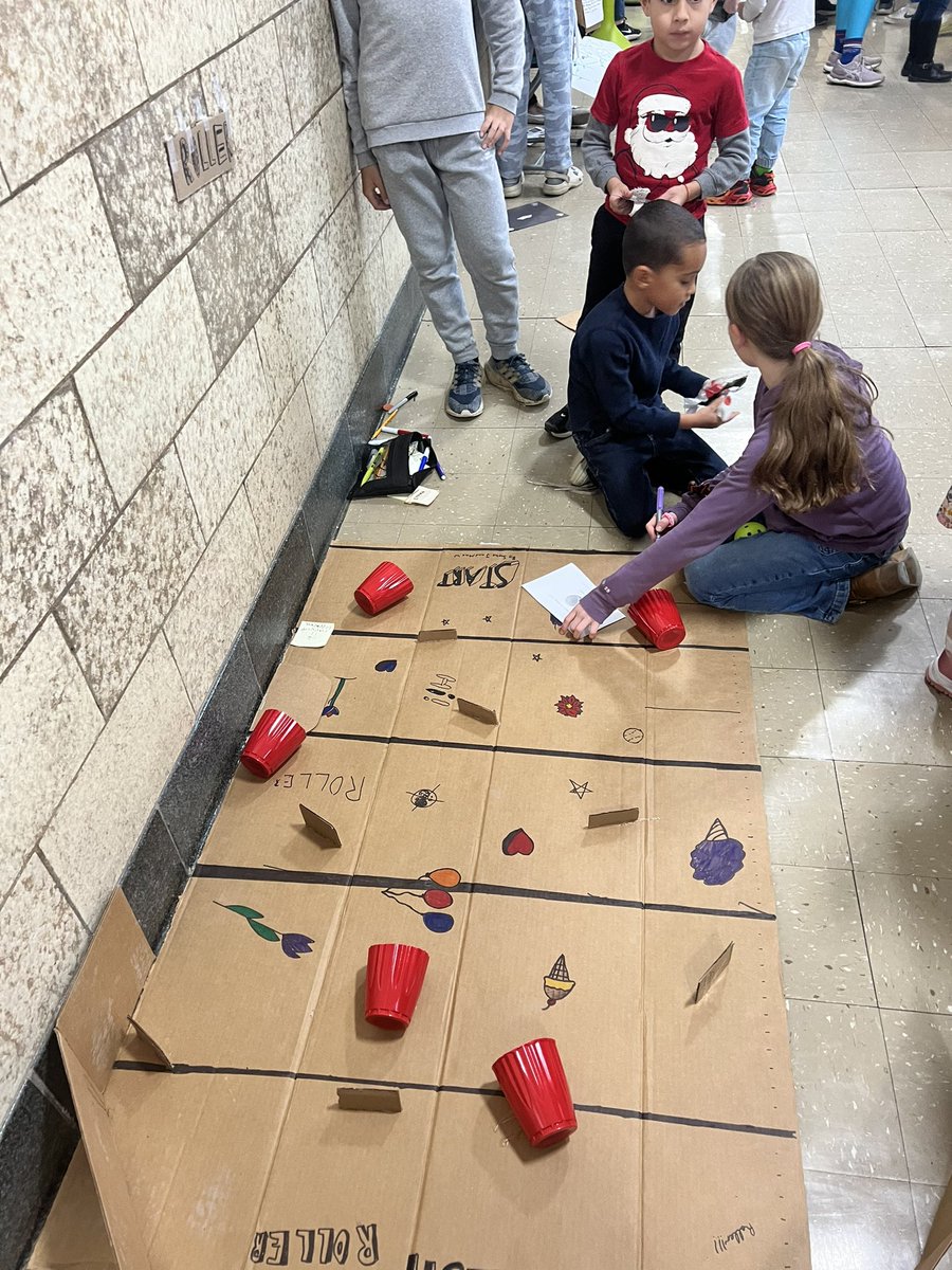 The 5th graders <a href="/ProspectHill17/">Jeannine C</a> created Carnival Games for their K buddies to demonstrate what they have been learning in Math…and to have some fun before break <a href="/PelhamSchoolsNY/">Pelham Public School</a>