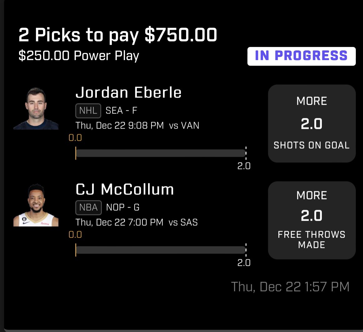 l Almighty Props l on Twitter "WE WILL TAKE THE PUSH 🅿️ PrizePicks 