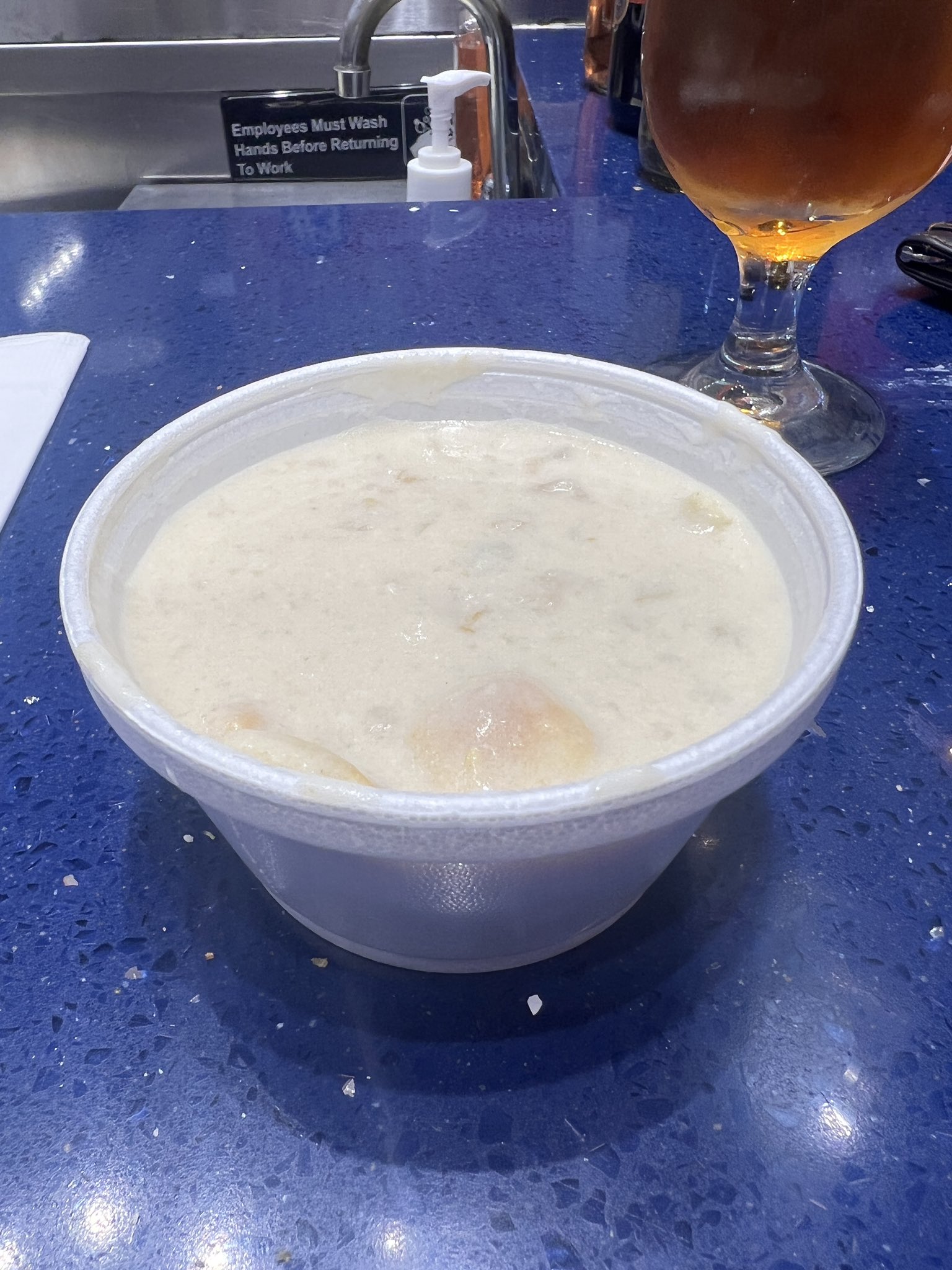 Ted Nivison on Twitter "Wes10 behold, clam chowder, from Quincy