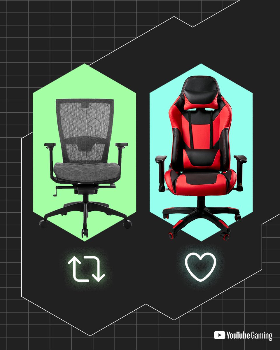 When the hot mic says, "they must've had the better gaming chair." Which one are they talking about?
