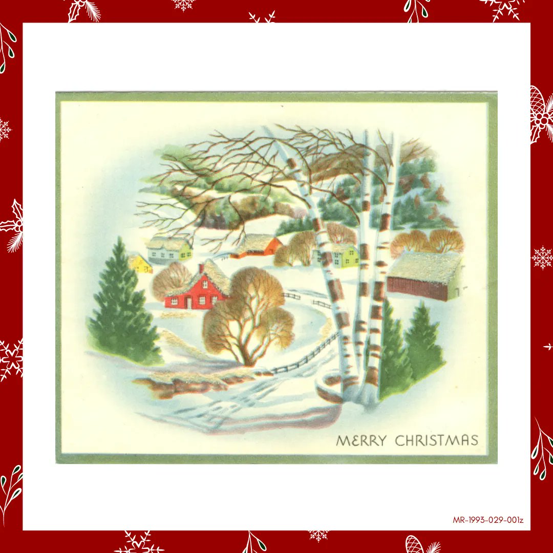 On Day 22 of our Holiday Card Advent Calendar we have this beautiful winter scene