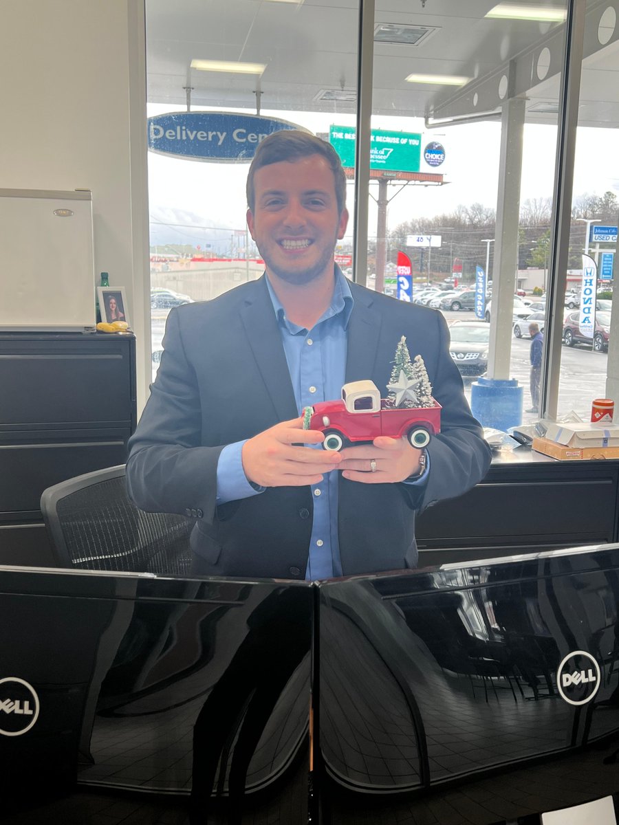 Sales Manager: Trevor Trujillo in the Christmas Spirit and ready for all your vehicle buying needs!

 #JohnsonCityHonda #TheJohnsonCityWay #JohnsonCityTennessee #ProudHondaDealer