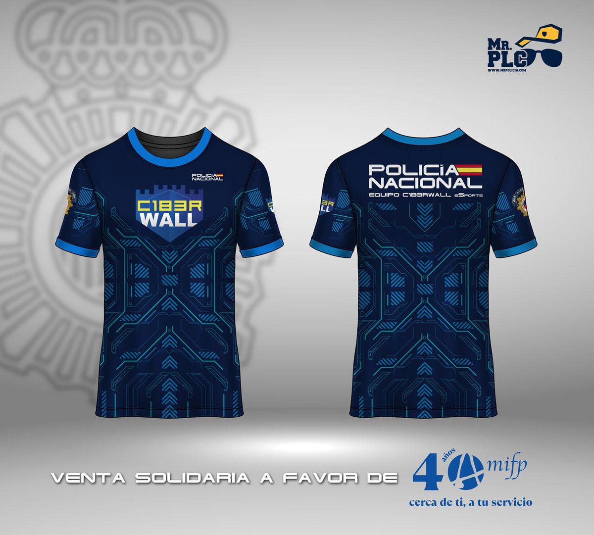 Nos habéis pedido la #camiseta del equipo de #esports y aquí la tenéis!!
Por supuesto, para una causa #benéfica 👈
Intentaremos tener suficiente stock para todos aquellos que nos habéis contactado pero no os podemos prometer nada, no esperábamos esto 😅
mrpolicia.com/producto/camis…