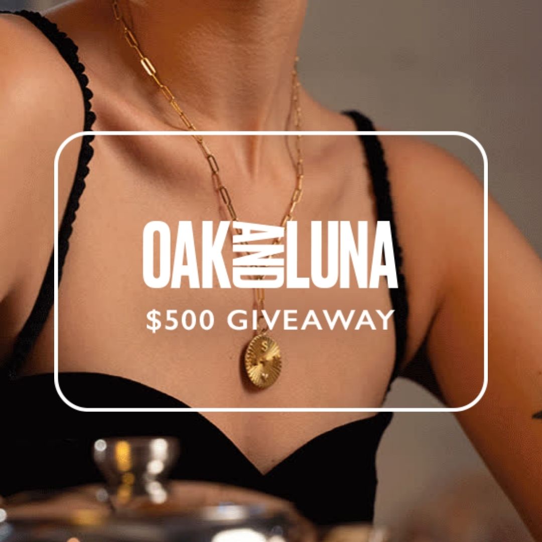 CHRISTMAS GIVEAWAY!!! 🎄 Head over to our Instagram for your chance to win a $500 Oak and Luna Giftcard! 😍 Good Luck ✨ ow.ly/4RoO50Mayqb