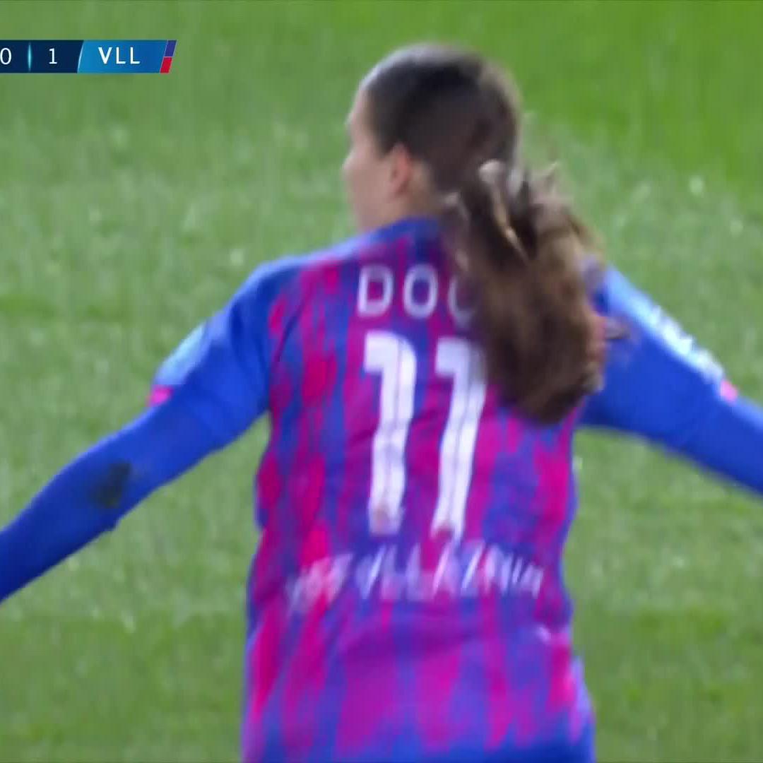 MEGI DOCI SCORES VLLAZNIA'S FIRST GROUP STAGE GOAL OF THE SEASON WITH A WONDERFUL FREE KICK 🚀

#UWCL LIVE NOW ⬇️
🇬🇧 🎙  
🇪🇸 🎙  
🇦🇱 🎙