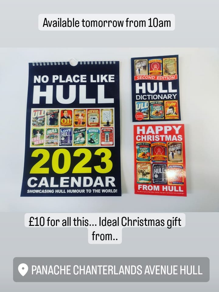 All this available from our shop tomorrow for £10 #Hull