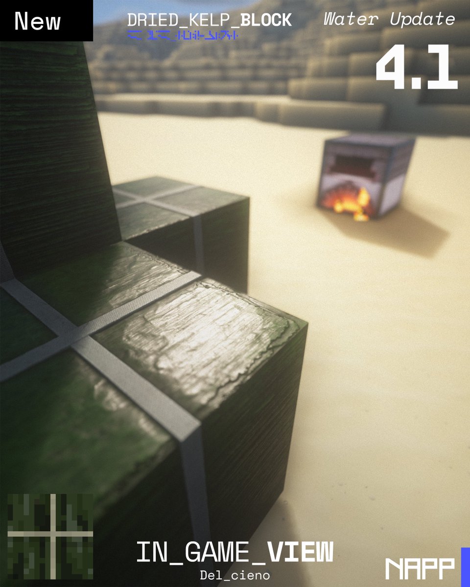 napp_lab's tweet photo. DRIED_KELP_BLOCK

4.1 - Water update https://t.co/KYVCI1h73X