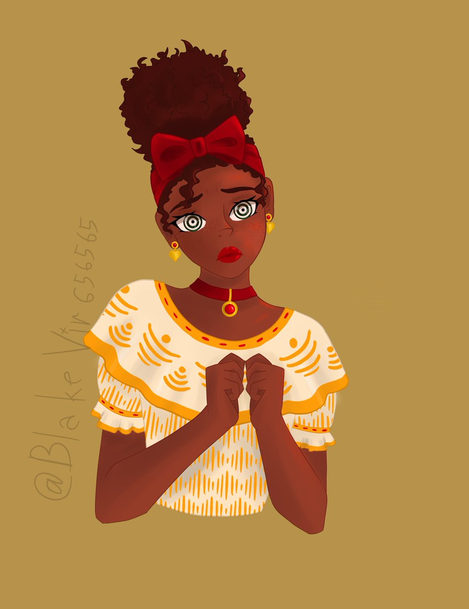 BlakeVir656565's tweet photo. #Encanto #Dolores #DoloresMadrigal #art #fanart https://t.co/izR0htcQj4