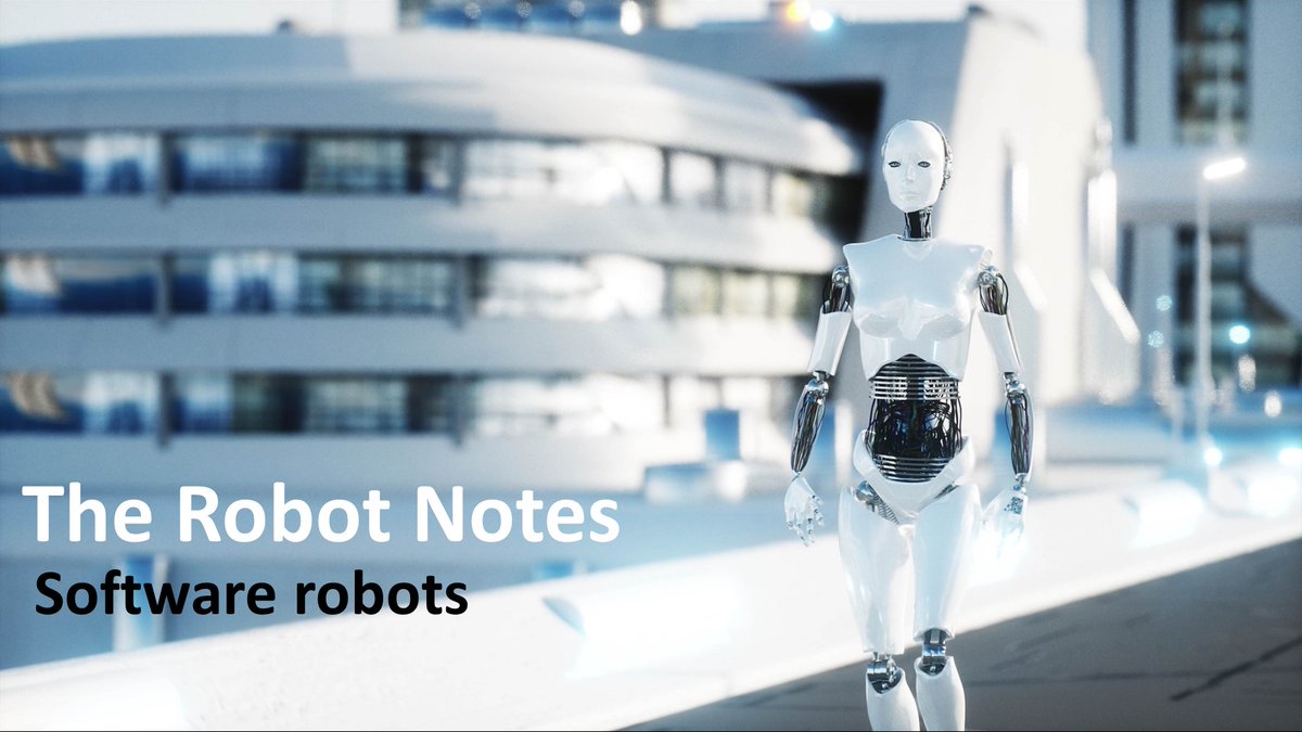 igrgavilan's tweet photo. Today, a new #video of 'The robot notes' project: 'Software robots' https://t.co/hgrDfk1WnD Its traits and why they should be considered #robots.
Microsite: https://t.co/q7uhZJq1el
#robotics #bots #SoftwareRobots #RPA #RoboticProcessAutomation #ConversationalAI #chatbots https://t.co/GO4u0D5MZs