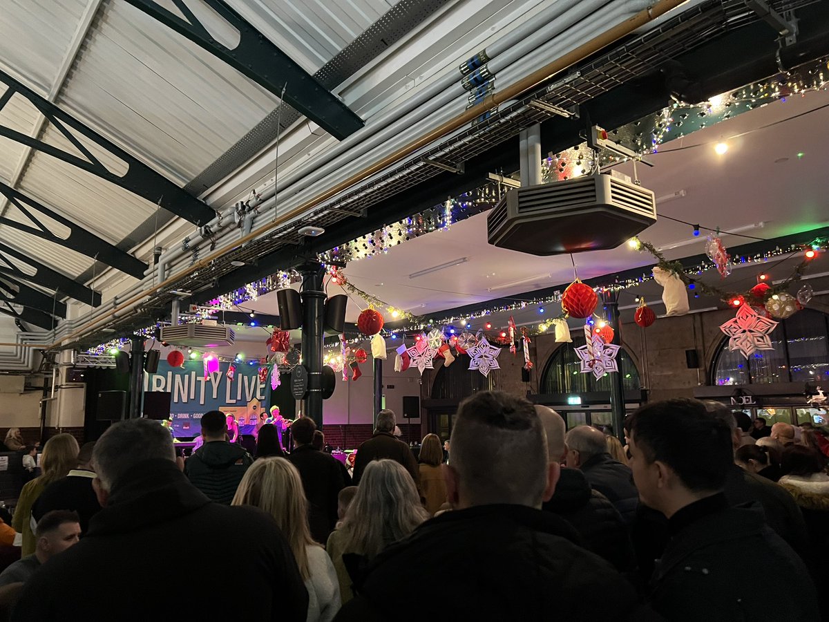 James Hoggarth (@jameshoggarth) on Twitter photo Amazing turnout at <a href="/TrinityMarket1/">Trinity Market Hull</a> for the <a href="/trinitylivehull/">Trinity Live</a> Christmas special - <a href="/LNMarauders/">LateNightMarauders</a> killing it. Thank you <a href="/maks33onions/">Mark Page</a> and Dan for giving me the chance to host this year. Lovely people - amazingly talented musicians #Hull Amazing turnout at <a href="/TrinityMarket1/">Trinity Market Hull</a> for the <a href="/trinitylivehull/">Trinity Live</a> Christmas special - <a href="/LNMarauders/">LateNightMarauders</a> killing it. Thank you <a href="/maks33onions/">Mark Page</a> and Dan for giving me the chance to host this year. Lovely people - amazingly talented musicians #Hull