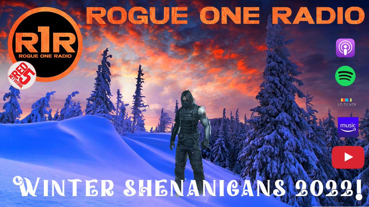 RebelNerdRadio's tweet photo. EP 113: Curl up and check out our Winter Shenanigans! We talked about 2022 in review and movies we're looking forward to in 2023. And tunes from #CanadianRifle, #Houseghost, and @drax_tx
YouTube: https://t.co/pnyq0WEdJR
Apple: https://t.co/cd2WdaCl4y https://t.co/6kSLzaiUOb