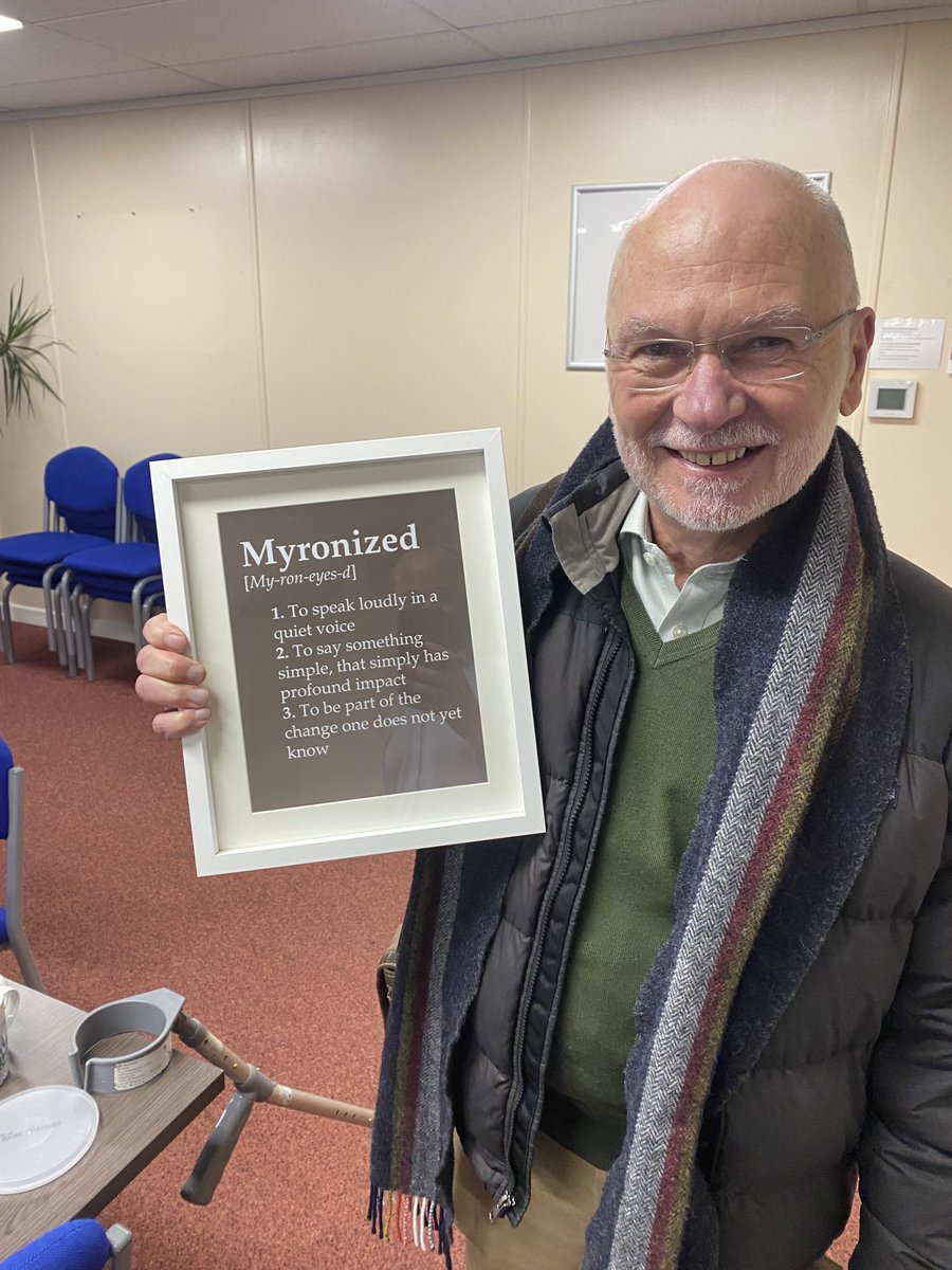 Had a fun and productive afternoon with ⁦<a href="/myron_rogers/">Myron Rogers</a>⁩ and ⁦<a href="/estherashman9/">esther ashman</a>⁩ getting ‘’myronized’…