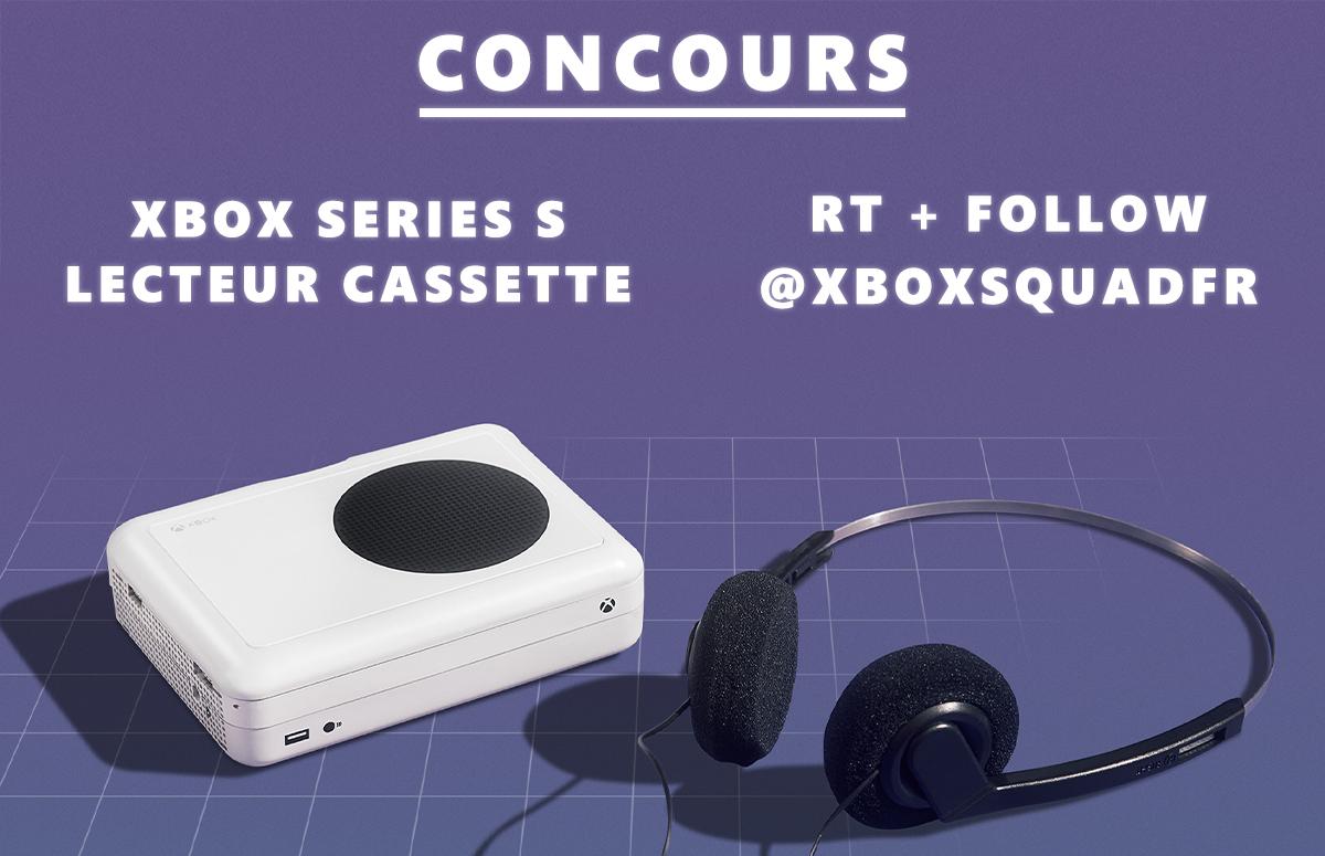 🎄🎁#Concours🎁🎄

🔥Un lecteur K7 aux couleurs de la #XboxSeriesS
📼La Xbox Mixtape des meilleurs morceaux des Xbox Game Studios !

Pour participer, c'est simple :
☑️RT + Follow <a href="/XboxSquadFr/">⭐ XboxSquad</a> 

🗓TAS le 5/01/23

🍀Bonne chance à toutes et tous

#Xbox