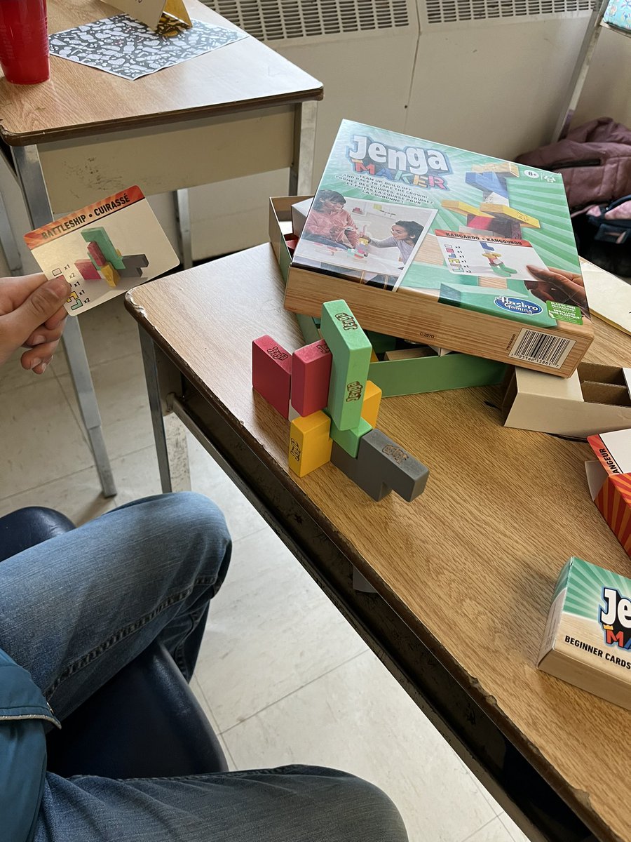 msclark_56's tweet photo. Secret coding pictures, finishing clay ornaments and stem based building games! Loved the winter mart @tvdsbmathk8 Happy Holidays from 5/6! ⛄️ ❄️ 🎄 #stemgames #jenga #buildzi #uzzle #suspend #jengamaker #grade5 #grade6 https://t.co/M7YOz4TYbw