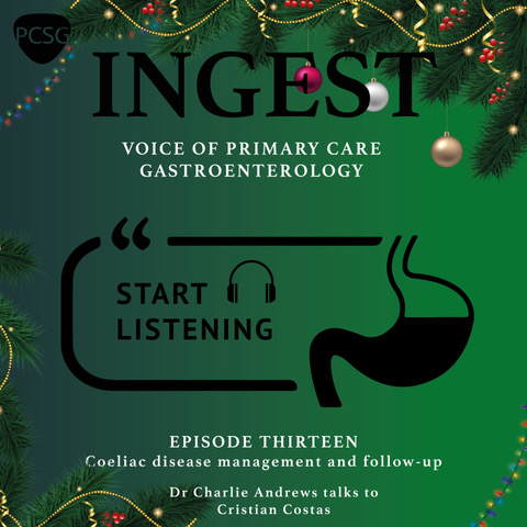 Latest episode of Ingest is out now. Charlie Andrews is speaking to Cristian Costas about the management of coeliac disease. We know that education and the support of a dietician are key interventions that can help patients manage the condition. pcsg.org.uk/podcast/coelia…