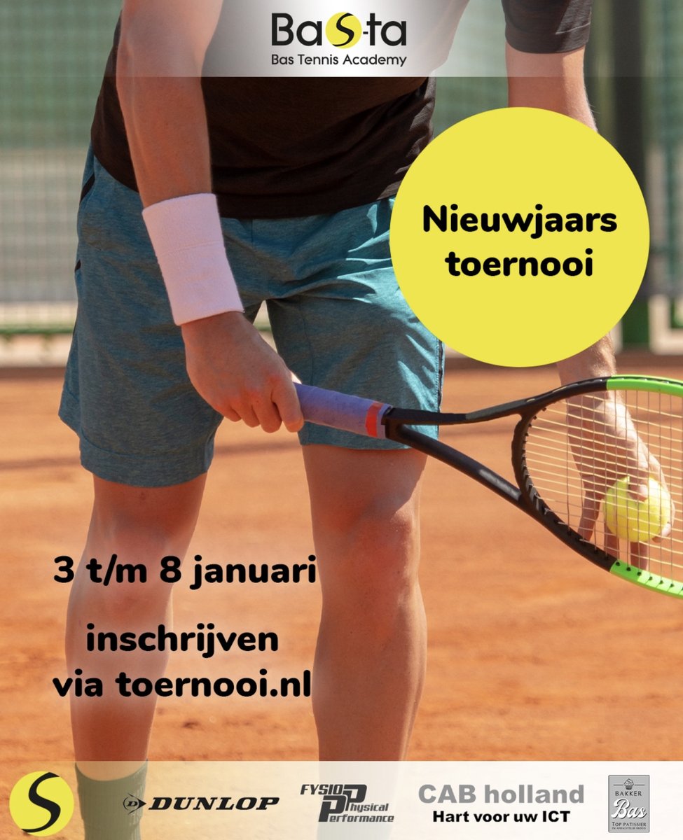 BastaTennisAc's tweet photo. Bas Tennis Academy Eindejaars nieuwsbrief 🎾 - https://t.co/fXz3D9UVJS https://t.co/l1WvxdqRNL