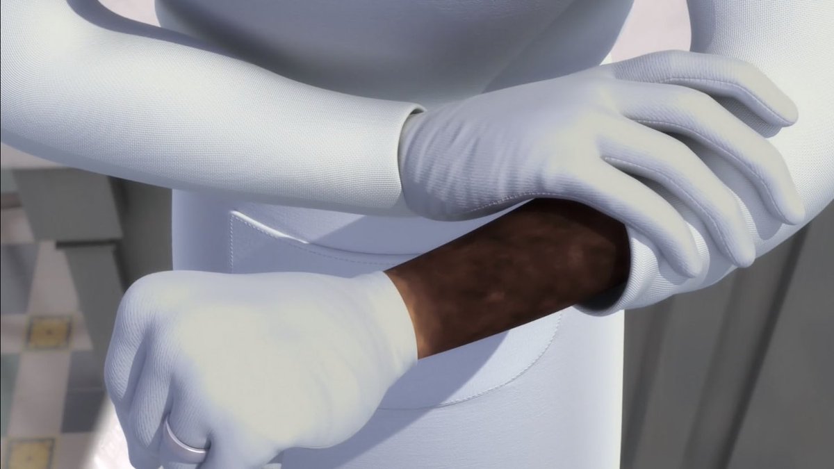 angnoirs's tweet photo. #MLBS5Spoilers #MLBProtection 
the progression of gabriel’s decaying arm :) https://t.co/z58tclAQgD