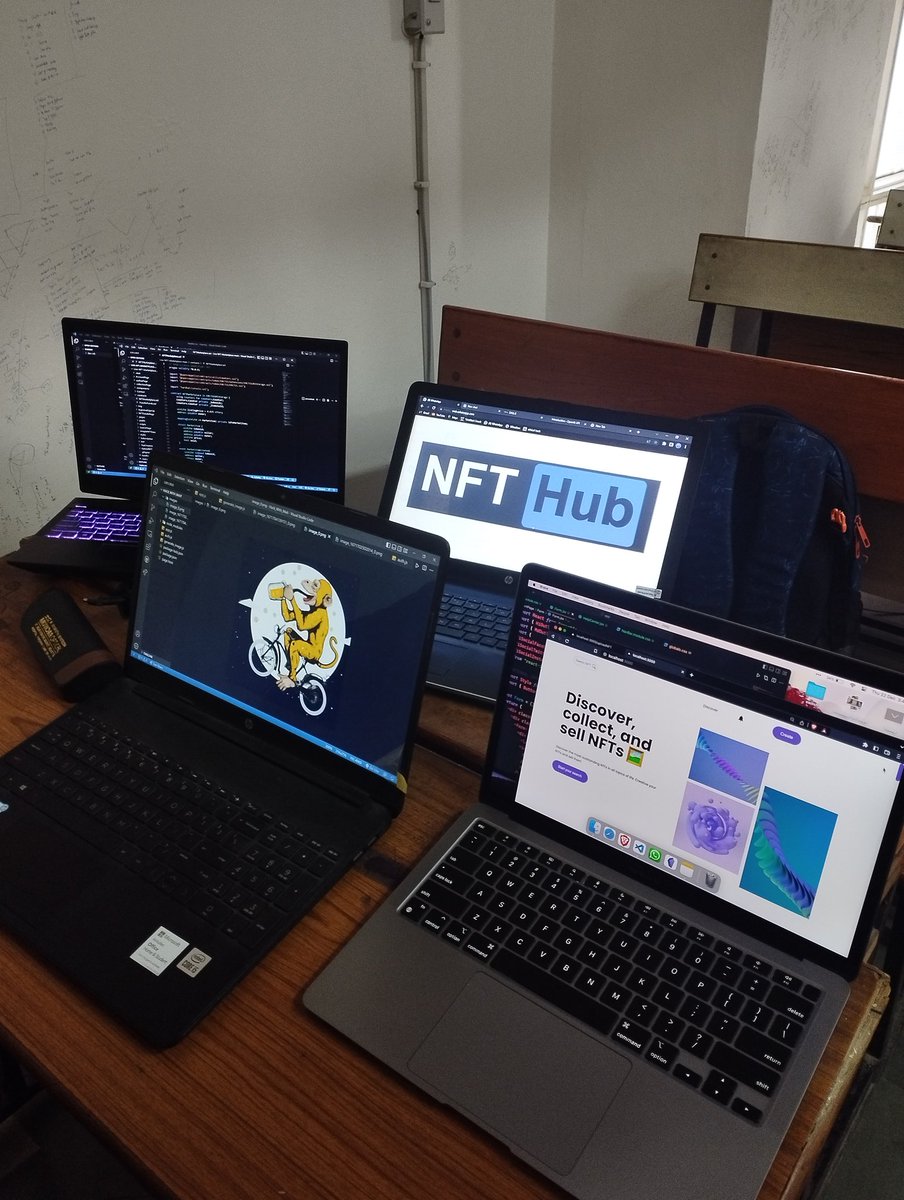 siffatjot_singh's tweet photo. Excited to announce that we made it to the second round of the #hackwithmait hackathon with my web3 project! Can't wait to see what the next round brings. #hackathon #web3 #Coding @DhairyaSrivas14 @oneautumnleaf01 @singh_kawalmeet https://t.co/ZOeJ1NAMg9