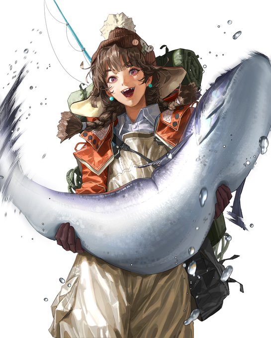 「fishing jacket」 illustration images(Latest)
