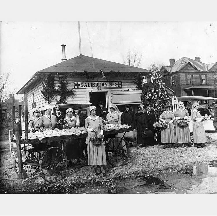 NC Museum of History on Twitter "Red Cross workers in Salisbury, NC