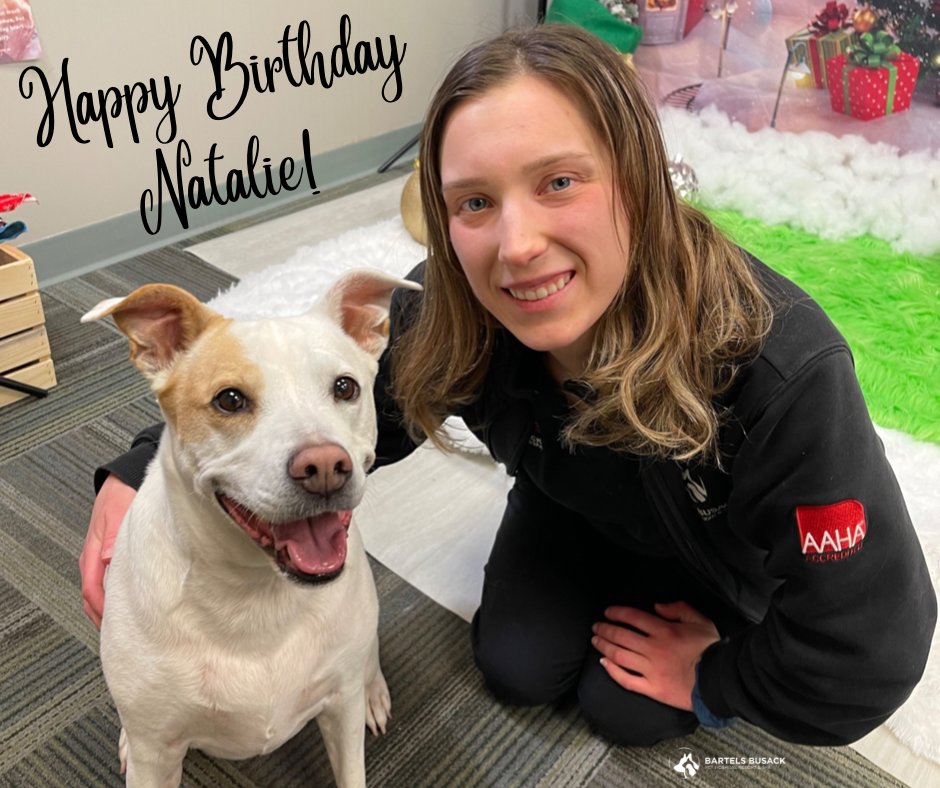 BartelsBusack's tweet photo. Happy birthday to our boarding team member Natalie! #BBPH #WinniesMom #Smiley #Starbucks #CleaningQueen #FutureTech ❤️🥳🐕🌿🥗🤩🎅🏼🫧🧋🍟🥽🦮📚🎈 https://t.co/3yEyegEGCf