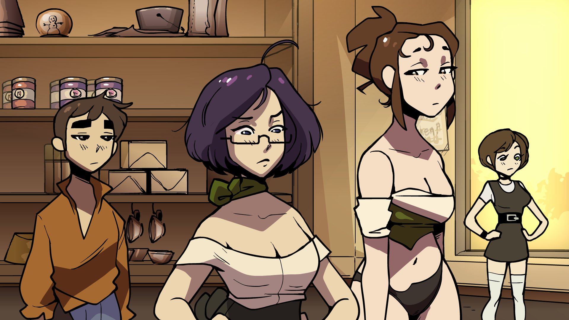 Tail-Blazer 🔞(same on Blusky and ItakuP4treon) on X: I'd like to  announce that I've opened an Itch. io to start putting animations on, and  you can now find Bombshell Barista 2 there!