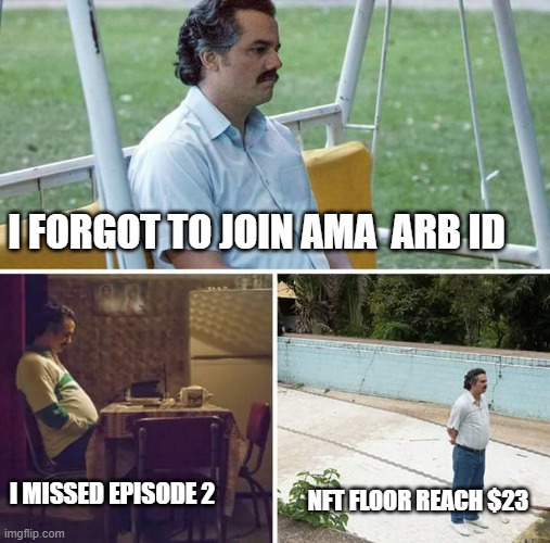 I were very sad, but i hope i will win Episode 4.
#ARBIDMemes <a href="/ARBIDname/">LeashToken</a>