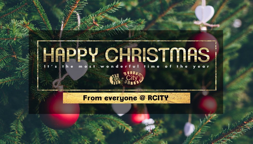 🎄Wishing you all a very Happy Christmas 💙 #happyXmas#RCITY