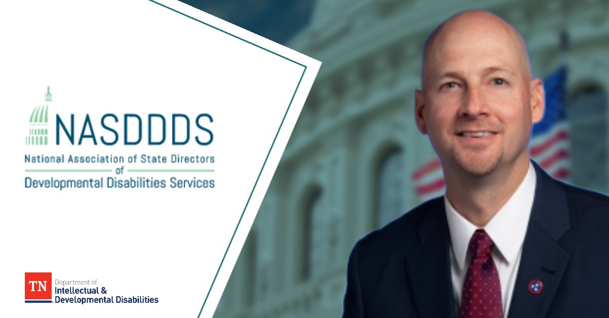 DDA_TN's tweet photo. Commissioner Brad Turner has been appointed to serve as a member of the National Association of State Director of Developmental Disabilities Services (NASDDDS) National Policy Work Group (NPWG)! Learn more in today's press release: https://t.co/pOEP0ixGp5 https://t.co/QkFdzYqbAz