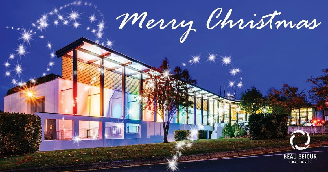The staff at Guernsey’s only public leisure centre would like to wish everyone a very happy Christmas 🙂

Our opening times over the next few days will be different to normal, find out when we will be opening by viewing our festive opening hours here: bit.ly/3YG0JJb