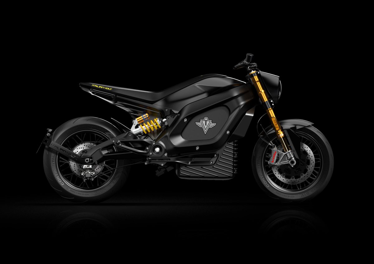 TazzariEV's tweet photo. Italian Volt Lacama 2.0
The chameleon motorcycle is the first to which you can evolve the appearance both in terms of shape and color by quickly changing Body and Face thanks to the many variants in continuous development.
Homologated for road use, delivered from January 2024. https://t.co/Ukw3XGIsIX