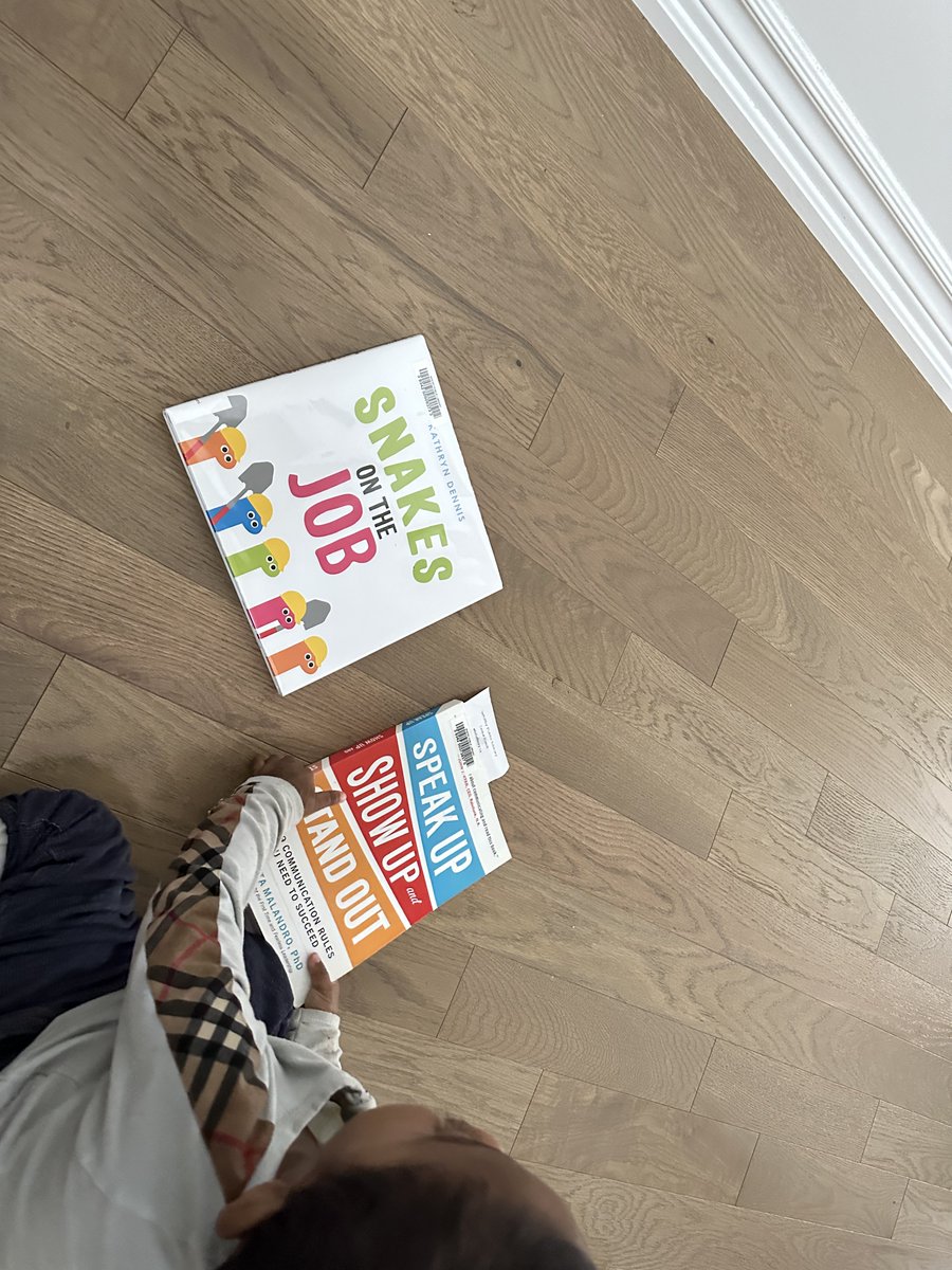 Father and Son reading (Week 2)