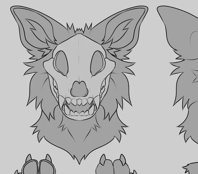 I have also dropped a suit partials base for skull dogs as well! 