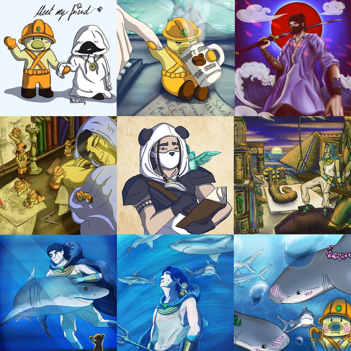 ws_creativity's tweet image. What a crazy year it&apos;s been, i&apos;ve learned &amp;amp; progressed so much~ thank you to all the amazing people i met! 🦈 💚
You guys are the best &amp;lt;33 
🍃 #totemtwtselfieday
🍃#artvsartist #artvartist2022