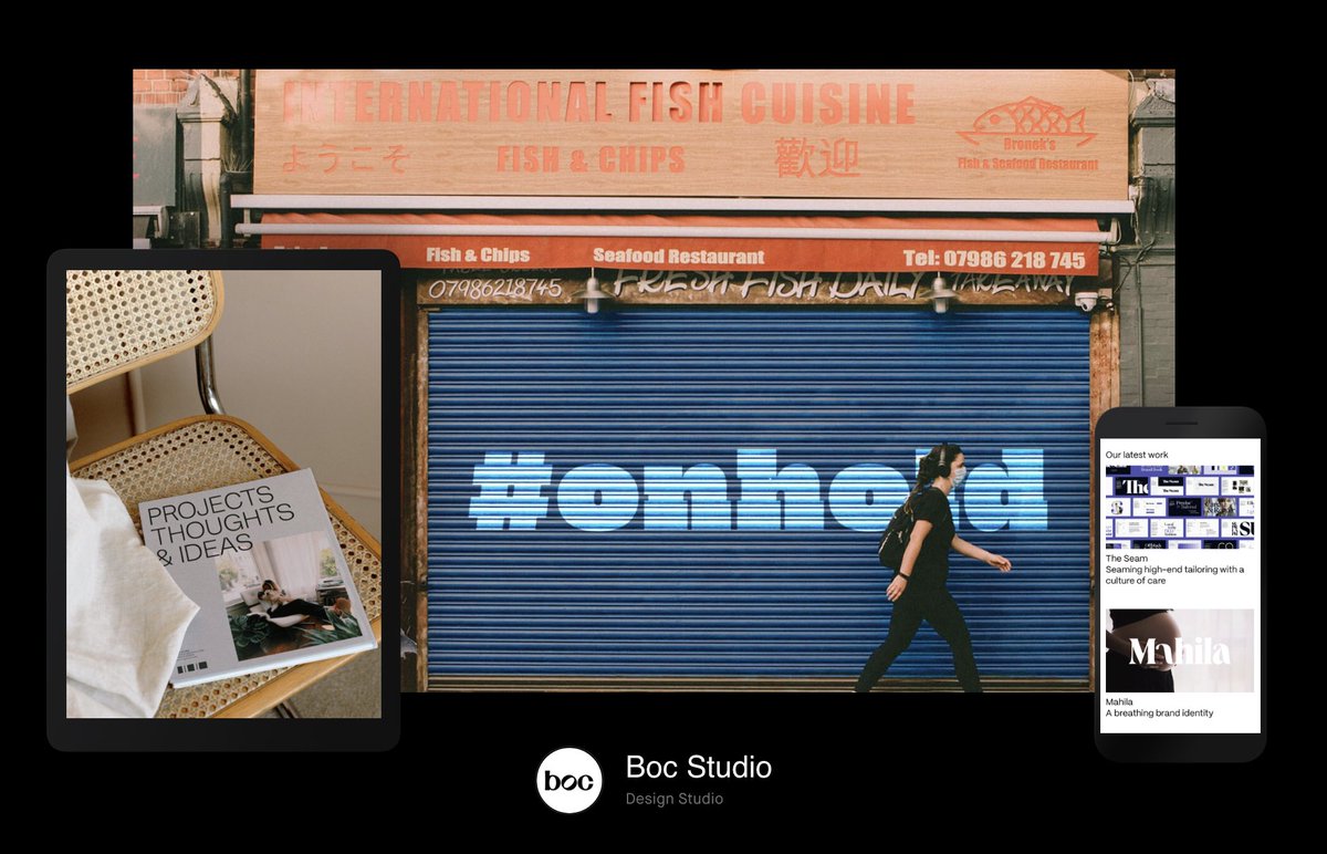 semplicelabs's tweet image. Two outstanding new portfolios in the Showcase this week.

Welcome to the family, @DesignbyST &amp;amp; Boc Studio.

➤ semplice.com/showcase