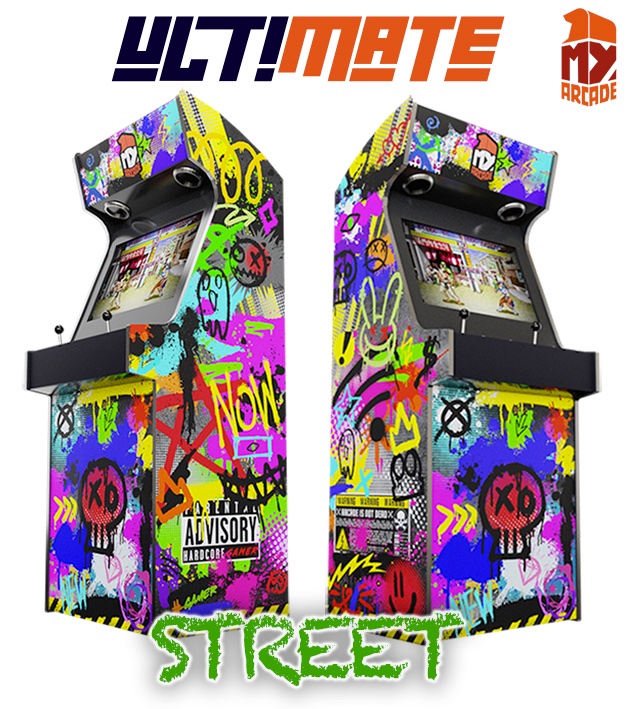 MyArcade2's tweet photo. Découvrez nos toutes dernières réalisations avec ce modèle Ultimate Street ! 

Livrée juste à temps hier pour passer noël dans sa nouvelle famille 😍

Dispo dès maintenant sur https://t.co/L4vrEt0C8s🤩

#arcade #arcademachine #gaminglife #gamingstyle  #retrogaming #madeinfrance🇫🇷 https://t.co/jg4H0BOH2F