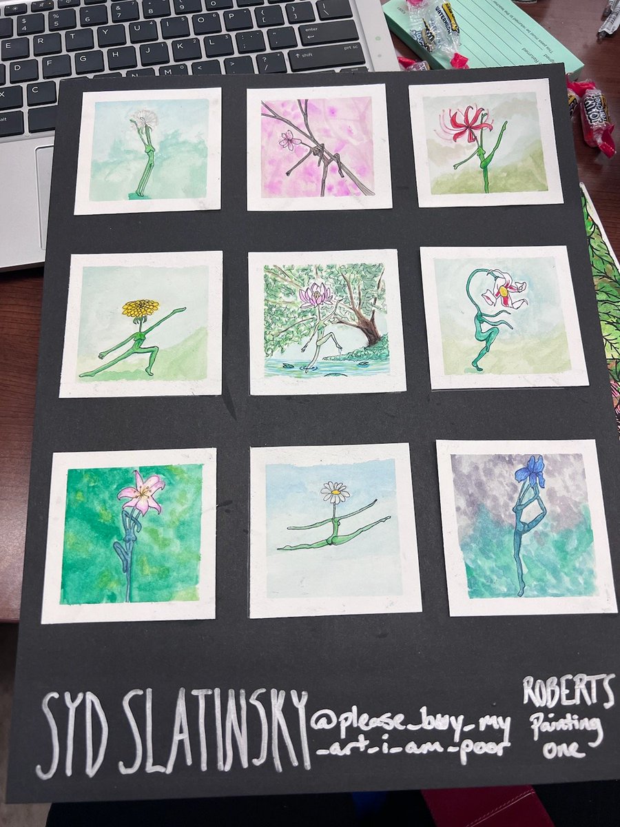 The art teachers at <a href="/CentralBulldog/">Central High School</a> have been trying to one-up each other in the group chat with the art that our students are making for their finals.

And let me just tell you, everytime we think we have the best example, a new one shows up to take the lead!
<a href="/thepatrickburnz/">Patrick Burns</a>