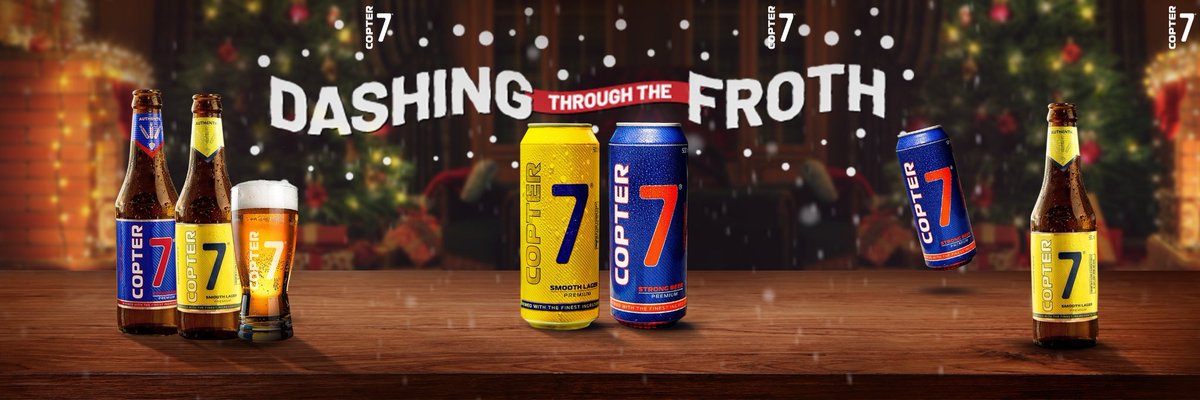 copter7official's tweet photo. It’s that time of the year to go #DashingThroughTheFroth
PS : Drink Responsibly.
#Copter7 #GoOneMoreRound  #Christmas2022 #ChristmasVibe #Santagoesonemoreround #Beersoftheworld #Beertime #Cheers🍻 #StrongBeer #Beeroclock #Beerlover #Drinks #BeerLover #Chillwithcopter https://t.co/VElJOwDzsE