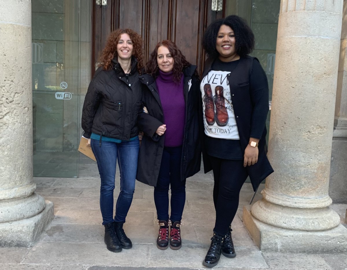 🔴Avui hem estat convidats per la <a href="/cupnacional/">CUP Països Catalans</a> al <a href="/parlamentcat/">Parlament de Catalunya</a> 
🔴Vam debatre sobre la #Internalitzacio del Lleure amb la diputada de la comissió d’educació Nogay Ndiaye i Isabel Chacón com a secretariat nacional i responsable de moviments socials. Amb nstra companya <a href="/LubCynthia/">Cynthia Lub</a>