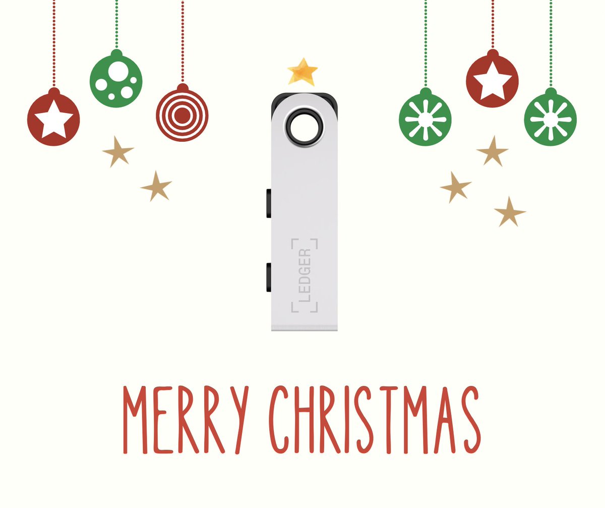 joinaera's tweet photo. Happy holidays ✨

It’s the season of giving and we decided to treat you 🎁

Win a LEDGER NANO S PLUS 🔑 To participate:

- RT &amp; like
- Follow https://t.co/EW1Ntx0DJy

Winner announced on the 25th https://t.co/pFIi3Vg2Lf
