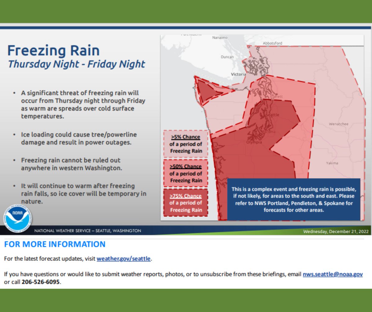 Puyallup Police on Twitter "The National Weather Service has alerted hazardous weather, with a