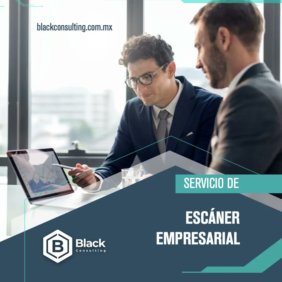 BlackConsultMX's tweet photo. ¿Qué es el escáner empresarial?

Es uno de nuestros servicios en donde identificamos las áreas sensibles y vulnerables de tu empresas para implementar soluciones a la medida. 

Envíanos WhatsApp: https://t.co/wT46QgJwXR    

#BlackConsulting #CreamosSoluciones https://t.co/qlElErZuX7
