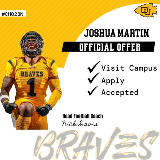 Very thankful to receive my 3rd offer from <a href="/CoachHennes/">Tyler Hennes</a>! #gobraves