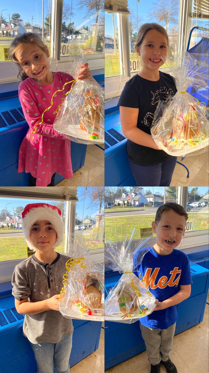 MissSager_'s tweet photo. Mrs. Boyce’s 2nd grade made beautiful gingerbread houses today!!! #stratfordroad #pobschools @StratfordPOB @POBSchools https://t.co/ymcGzLoT6v