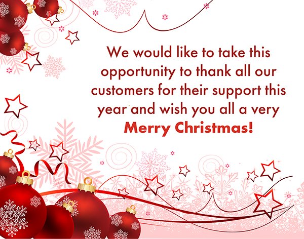 Our offices will close from 5pm tomorrow the 23rd December and re-open on Tuesday the 3rd January.  

We wish you all a very merry Christmas and a Happy New Year 🥳🥂