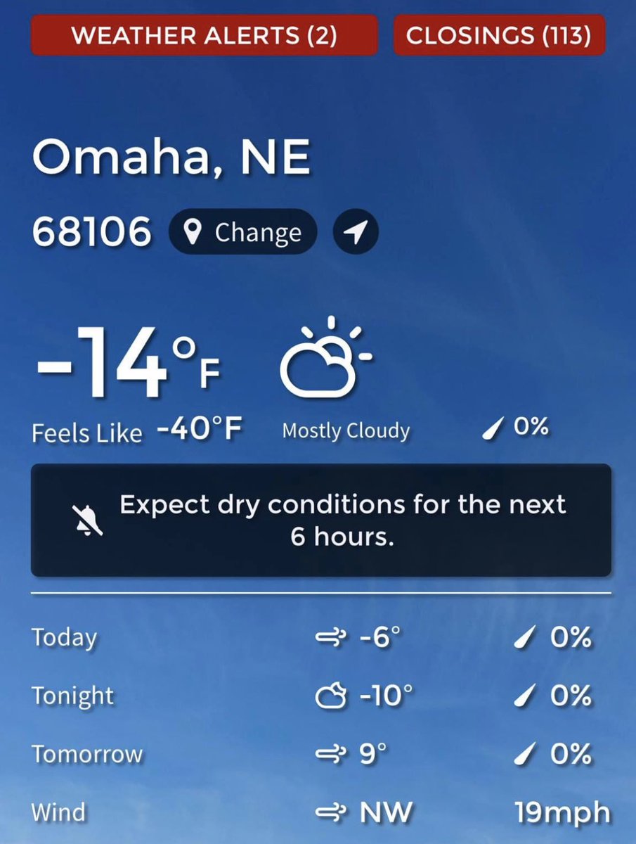 RealTBONEHusker's tweet photo. Colder than being assigned as Michael Obama’s Gynecologist. #DirtyPool
How are you Patriots doing this morning? 🇺🇸 https://t.co/7YpC3W6400